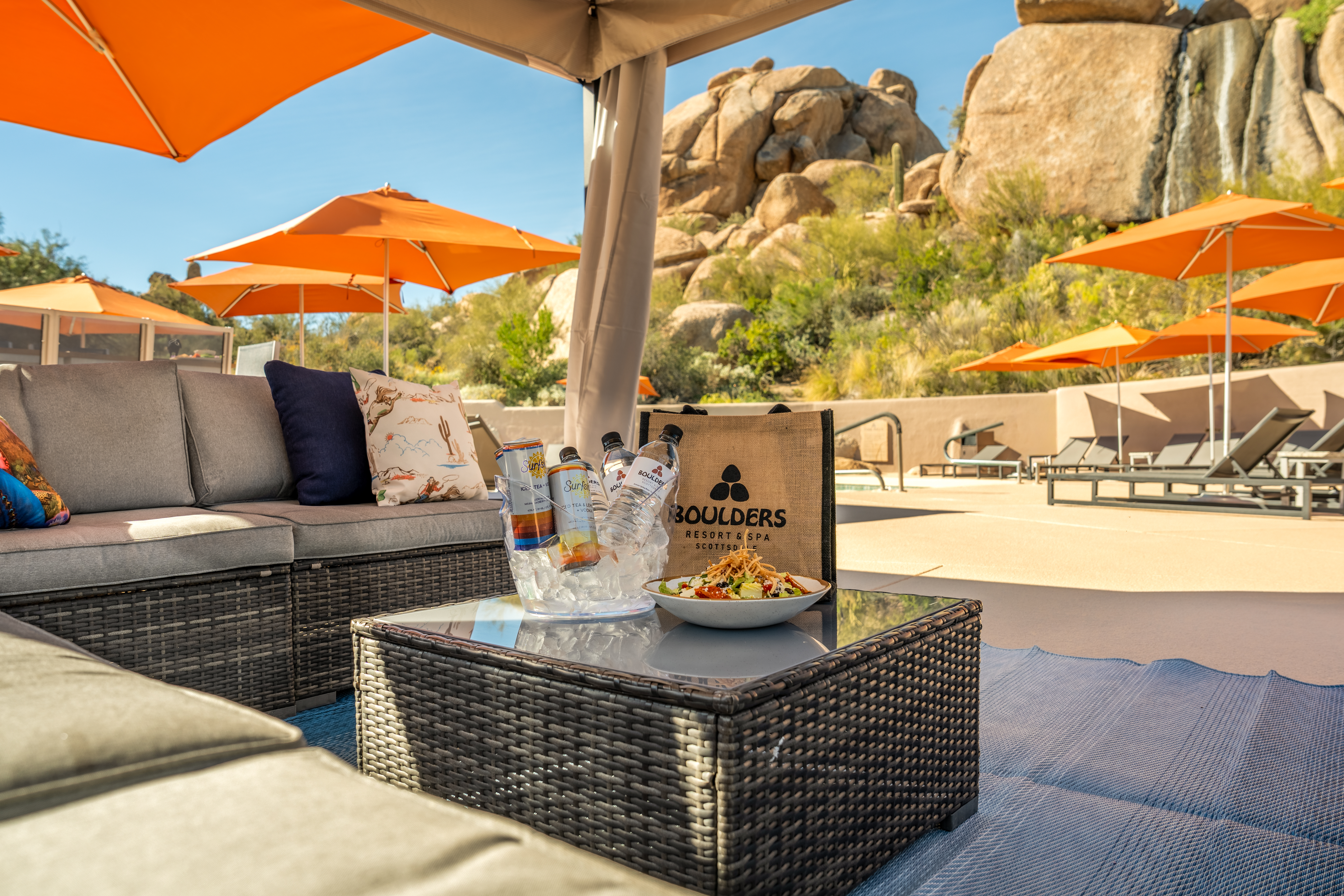 Boulders Resort & Spa Scottsdale under the night sky